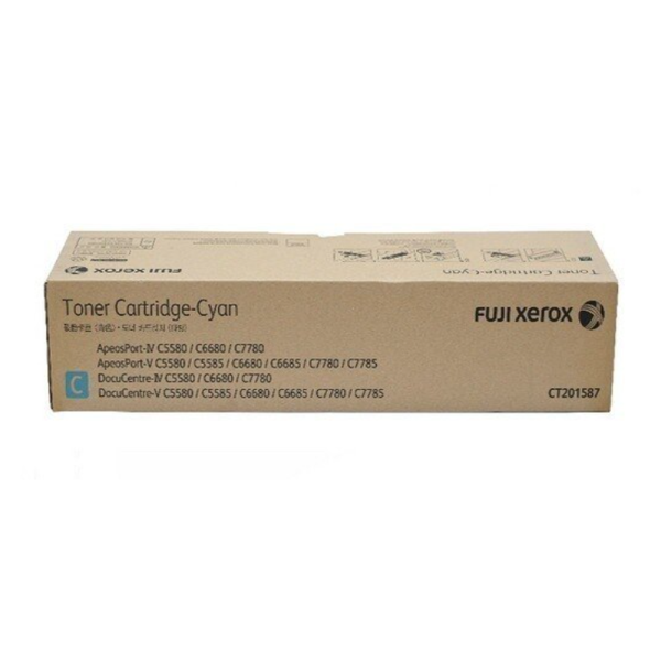 CT201587 DC-IV C5560/C6680/C7780, APV C5580/C6680/C7780, APV C5585/C6685/C7785 사이안 파란 토너